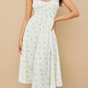 NWT HOUSE OF CB christabel midi floral dress